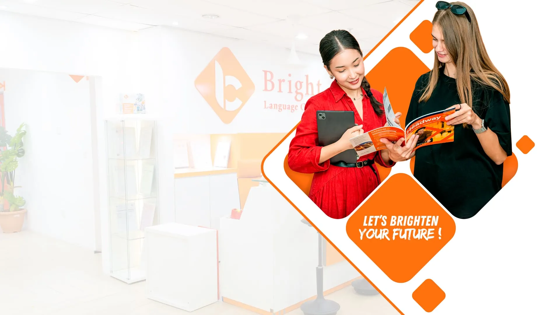 طلاب داخل معهد Bright للغة الإنجليزية في كوالالمبور